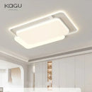 Modern white rectangular led ceiling lights for bedroom