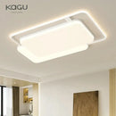 Modern white rectangular led ceiling lights for bedroom