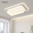 Modern white rectangular led ceiling lights for bedroom