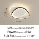 DecorBites™ LED Ceiling Lights: Bedroom Study Living Room Round Luminaria Lustres Lamparas Avize