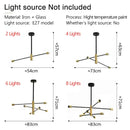 DecorBites™ LED Ceiling Lights Industrial Iron Black Golden Nordic Minimalist Décor