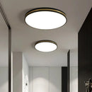 Modern black & gold led ceiling light living room minimalist lamp