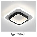 Modern minimalist black & white led ceiling lights bedroom living room