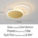 DecorBites™ LED Ceiling Lights: Modern Minimalist for Bedroom Living Room Kitchen Study Warm Home