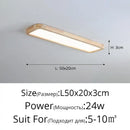 DecorBites™ LED Ceiling Lights: Modern Nordic Kitchen Study Living Room Dimmable Remote Control