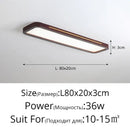 DecorBites™ LED Ceiling Lights: Modern Nordic Kitchen Study Living Room Dimmable Remote Control