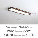 DecorBites™ LED Ceiling Lights: Modern Nordic Kitchen Study Living Room Dimmable Remote Control