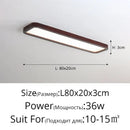 DecorBites™ LED Ceiling Lights: Modern Nordic Kitchen Study Living Room Dimmable Remote Control