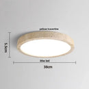 DecorBites™ LED Ceiling Lights Modern Nordic White Stone Plafond Lamp