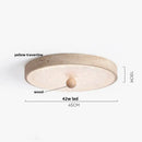 DecorBites™ LED Ceiling Lights Modern Nordic White Stone Plafond Lamp