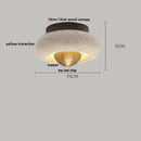 DecorBites™ LED Ceiling Lights Modern Style Balcony Living Room Cave Stone Decor