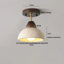 DecorBites™ LED Ceiling Lights Modern Style Balcony Living Room Cave Stone Decor