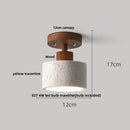 DecorBites™ LED Ceiling Lights Modern Style Balcony Living Room Cave Stone Decor