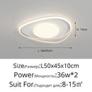 DecorBites™ LED Ceiling Lights White Black Infinite Dimming Home Lighting Fixtures