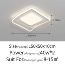 DecorBites™ LED Ceiling Lights White Black Infinite Dimming Home Lighting Fixtures