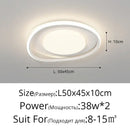 DecorBites™ LED Ceiling Lights White Black Infinite Dimming Home Lighting Fixtures