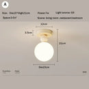Modern cream led ceiling moon wall lamp bedroom lighting fixture
