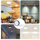 Adjustable black & white led ceiling spot for kitchen lighting