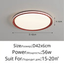 Modern white rectangular led chandelier for living room soft light