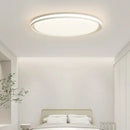 Modern white rectangular led chandelier for living room soft light