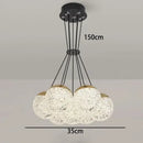 Modern cloud crystal led chandelier ceiling lamp for bedroom decor