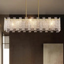 Modern gold led chandelier ceiling lamp for living room
