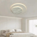 Modern mirrored ring led chandelier ceiling light for living room