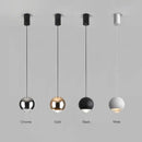 Modern chrome decorbites led chandelier bedroom spherical pendant light