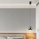 Modern chrome decorbites led chandelier bedroom spherical pendant light