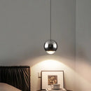 Modern chrome decorbites led chandelier bedroom spherical pendant light