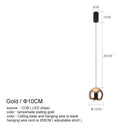 Modern chrome decorbites led chandelier bedroom spherical pendant light