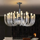 DecorBites™ LED Chandelier for Bedroom: Modern Ceiling Pendant Lamp Lighting Fixture