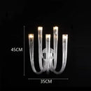DecorBites™ LED Chandelier for Bedroom: Modern Ceiling Pendant Lamp Lighting Fixture