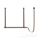 Modern minimalist leather strap decorbites led chandelier dining room