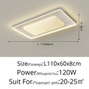 Modern minimalist white led chandelier kitchen island lighting