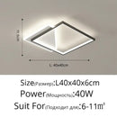 Modern white double ring led chandelier for living room glow