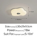 Modern minimalist off-white decorbites led chandelier living room light