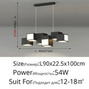 DecorBites™ LED Chandelier Light Remote Dimming Pendant Minimalist Indoor Lighting