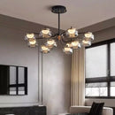Modern minimalist black decorbites led chandelier dining room light