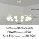 DecorBites™ LED Chandelier Lights 8-12 Heads Indoor Lighting Fixture for Home Decor