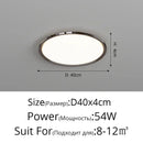 Modern chrome three circle led chandelier living room light