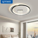 Modern black & white led chandelier lights living room spotlight