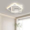 Modern black & white led chandelier lights living room spotlight