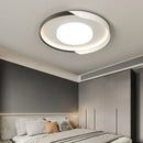Modern black & white led chandelier lights for kitchen dining room