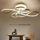 DecorBites™ LED Chandelier Modern Ceiling Lamp for Living Dining Bedroom Home Lighting