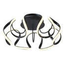 Modern gold decorbites led chandelier for living room