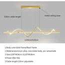 DecorBites™ LED Chandelier Pendant Light Modern Minimalist 120cm Ceiling Mounted Lighting