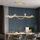 DecorBites™ LED Chandelier Pendant Light Modern Minimalist 120cm Ceiling Mounted Lighting