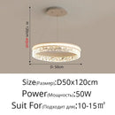 DecorBites™ LED Chandelier Pendant Light with Remote Control for Home Decor