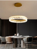 DecorBites™ LED Chandelier Pendant Light with Remote Control for Home Decor